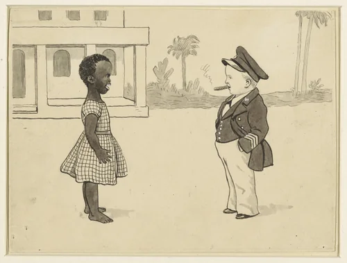 West-Indië by Alfred Michael Roedstad Schmidt, drawing, 1868-1907