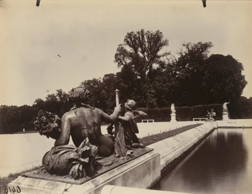 Versailles -- Bassin du Nord by Eugène Atget, photograph, 1903