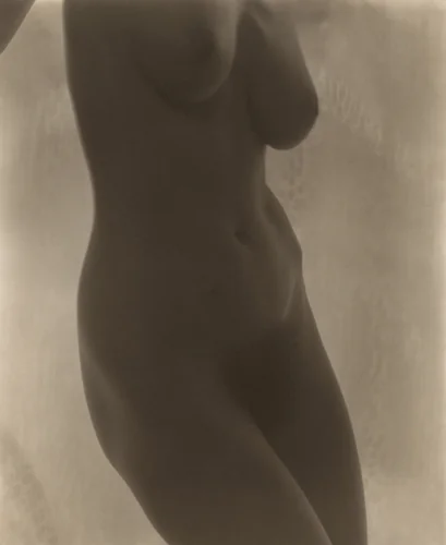 Georgia O'Keeffe—Torso by Alfred Stieglitz, photograph, 1918