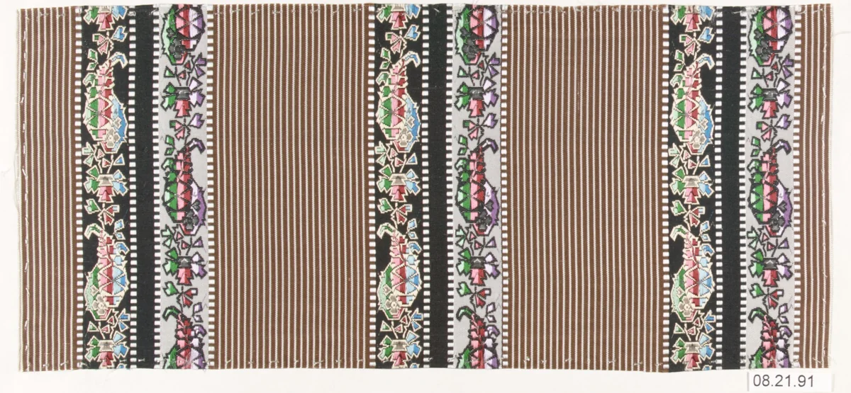 Textile sample by Unknown Designer, textile, 1900