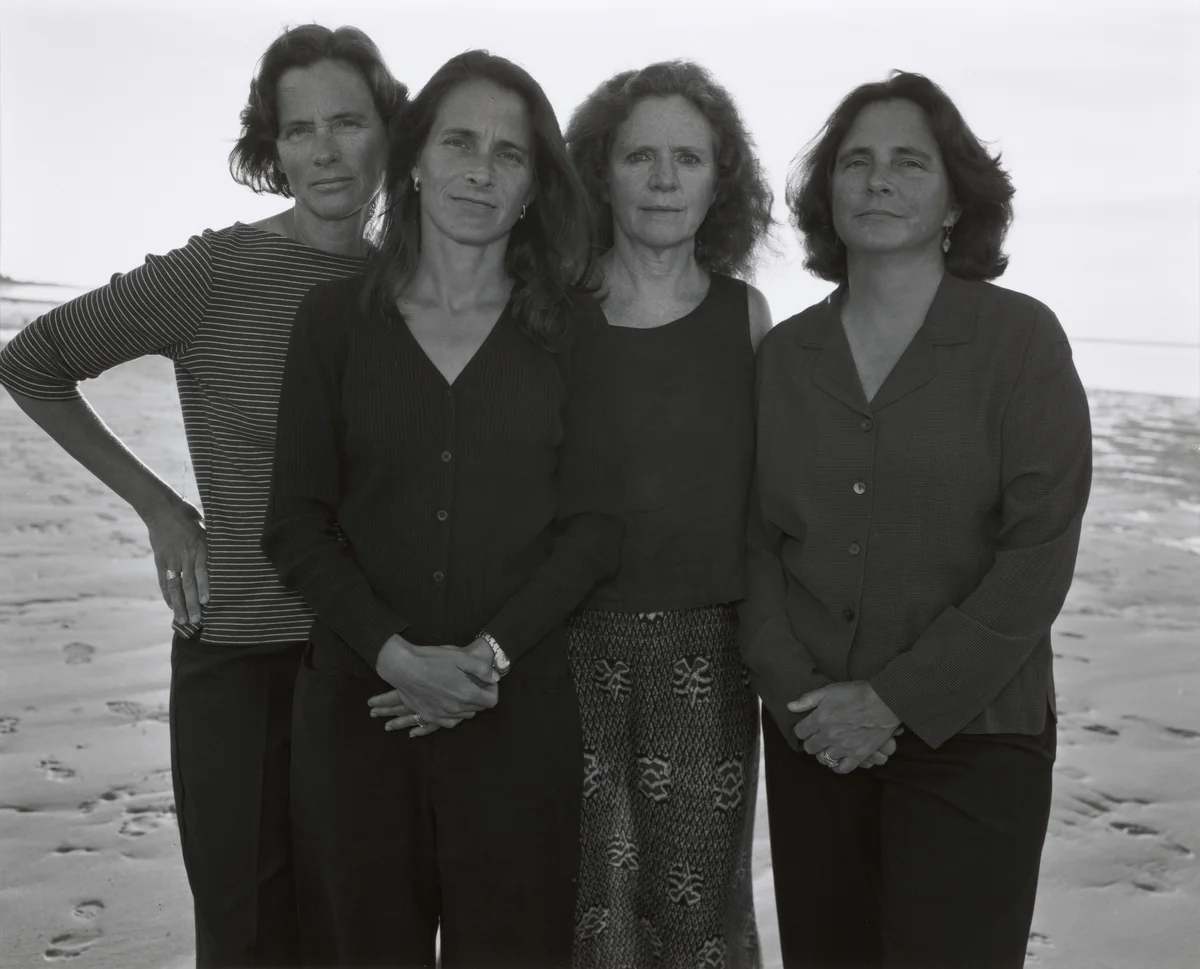 The Brown Sisters, Brewster, Massachusetts by Nicholas Nixon, photograph, 2001