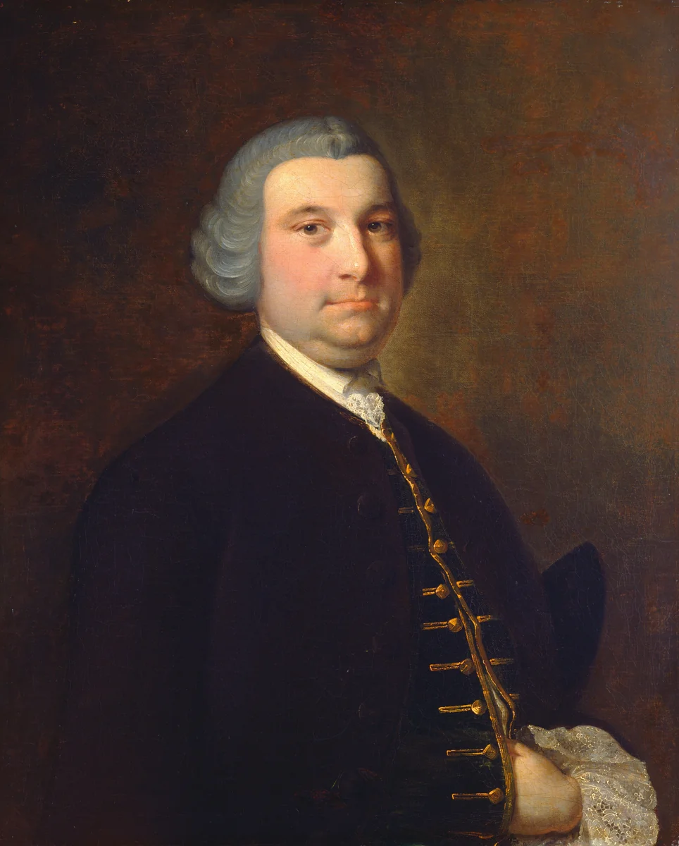 Portrait of a Gentleman by Joseph Wright, painting, 1760