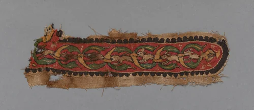 Fragment from a Tunic by Unknown, textile, 500-1599