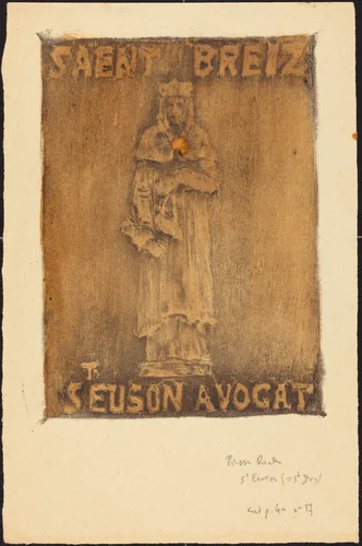 Saint Euson by Pierre Roche, print, 1855-1922