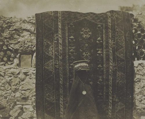 Jérusalem, Coiffure des Femmes de Bethléem by Maxime Du Camp, photograph, 1850