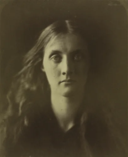 Julia Jackson Duckworth (1846-1895) by Julia Margaret Cameron, photograph, 1867