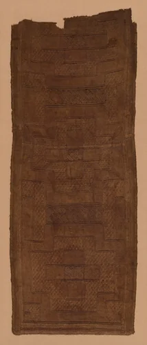 Fragment from a Royal Overskirt (ncaka kot) by Kuba Kasai, textile, 1701-1825