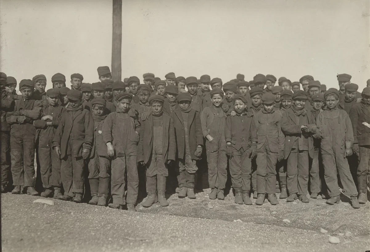 Coalbreakers, Pittston, Pennsylvania by Lewis Wickes Hine, photograph, 1911