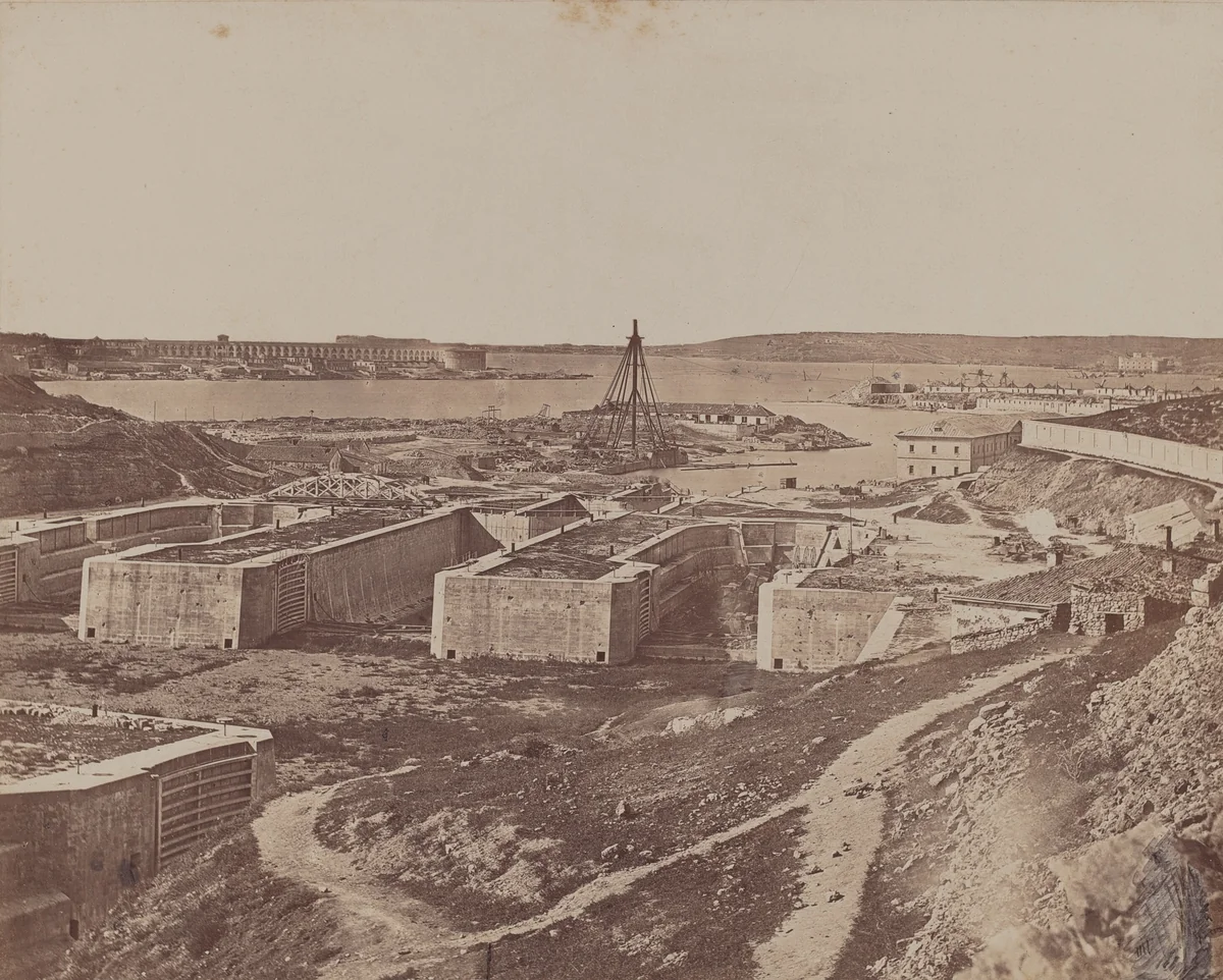 The Arsenal by James Robertson; Felice Beato, photograph, 1855-1856