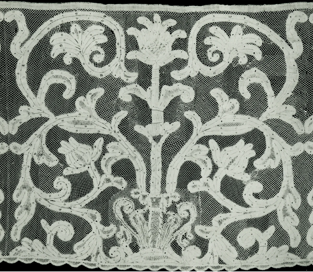 Flounce by Italy, textile, 1725-1775