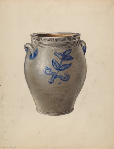 Crock by Jean Peszel; Charlotte Sperber, index of american design, 1937