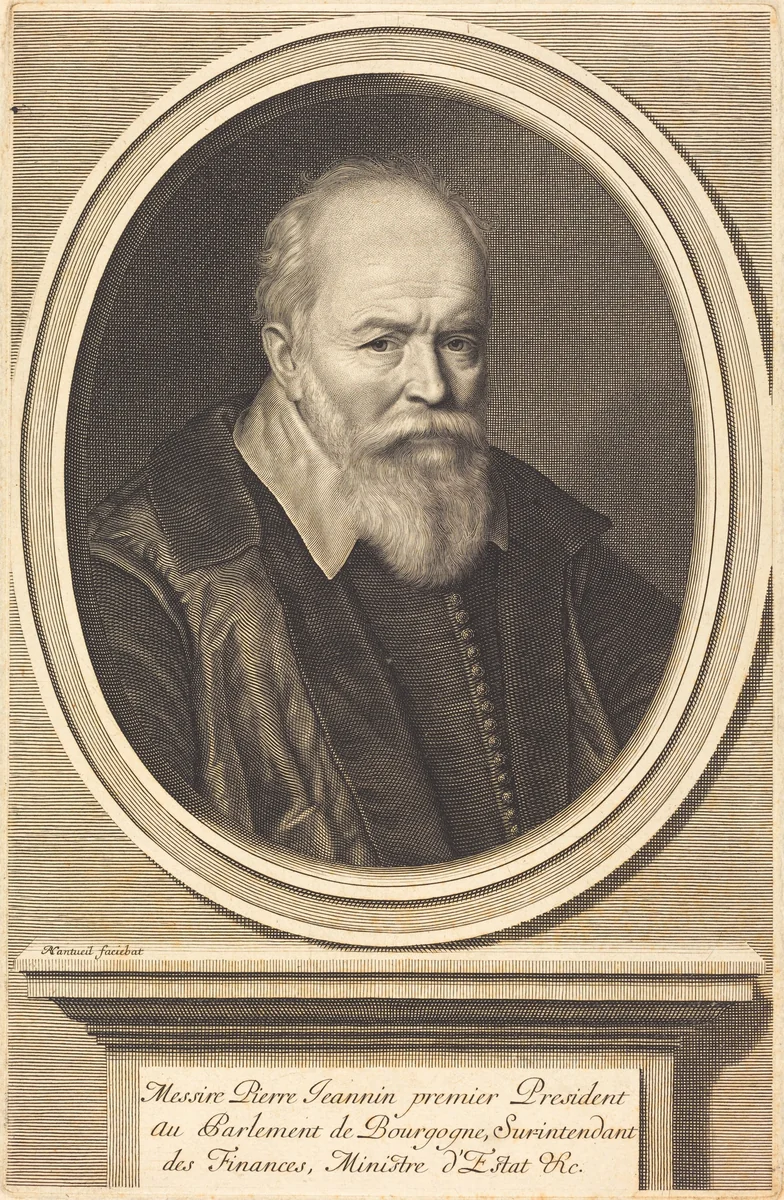 Pierre Jeannin by Robert Nanteuil, print, 1656