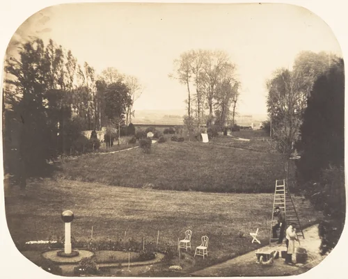 The Zoological Garden, Brussels by Louis Pierre Théophile Dubois de Nehaut, photograph, 1854