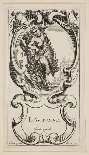 Fall (L'Automne), from 'The Four Seasons' by Stefano della Bella, print, 1636-1646