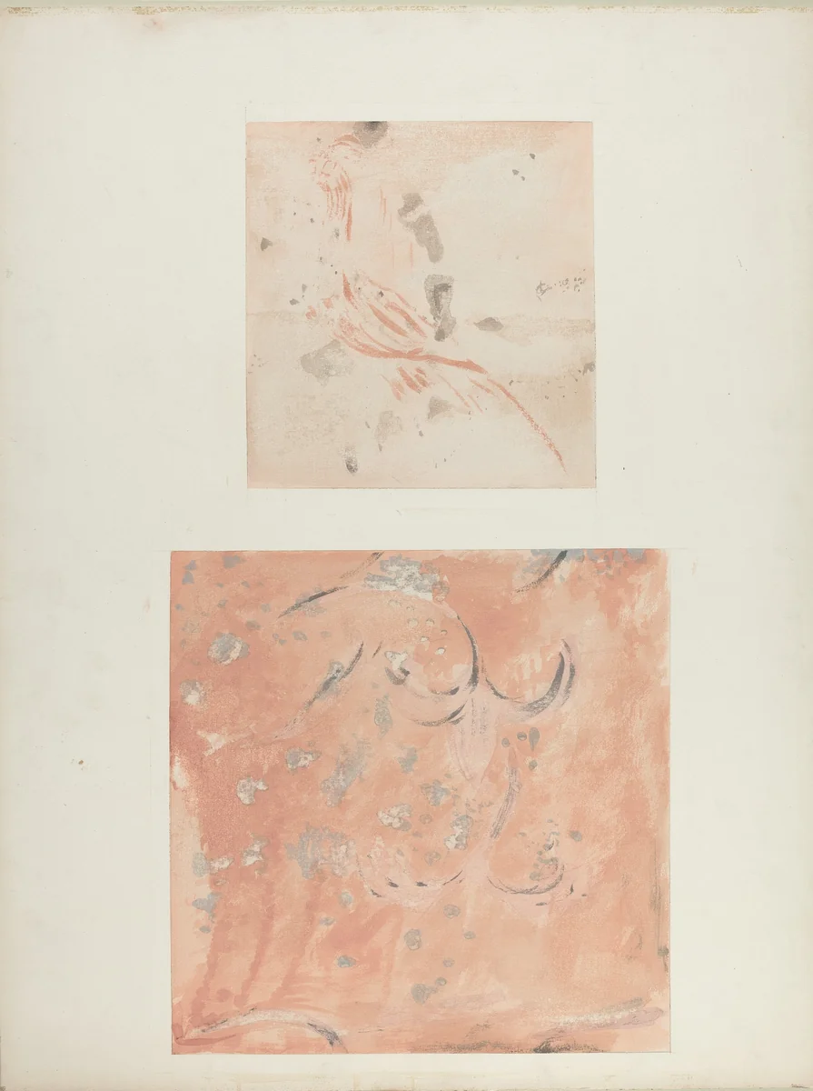 Fragment of Wall Decoration by Michael Lauretano, index of american design, 1940