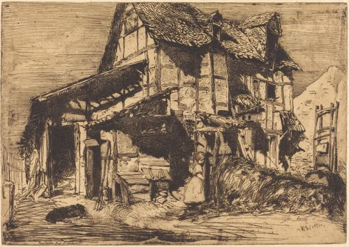 The Unsafe Tenement by James McNeill Whistler
Auguste Delâtre, print, 1858