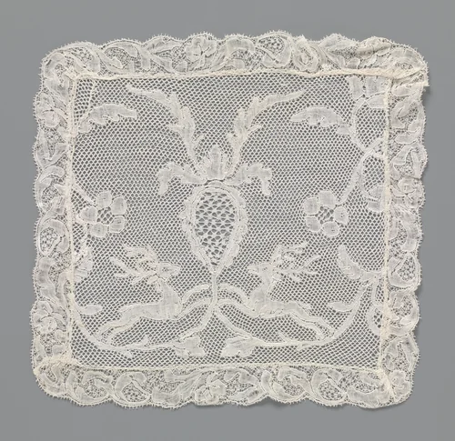 Palla van kloskant met springende herten en een boom of vrucht by anonymous, other, 1775-1799