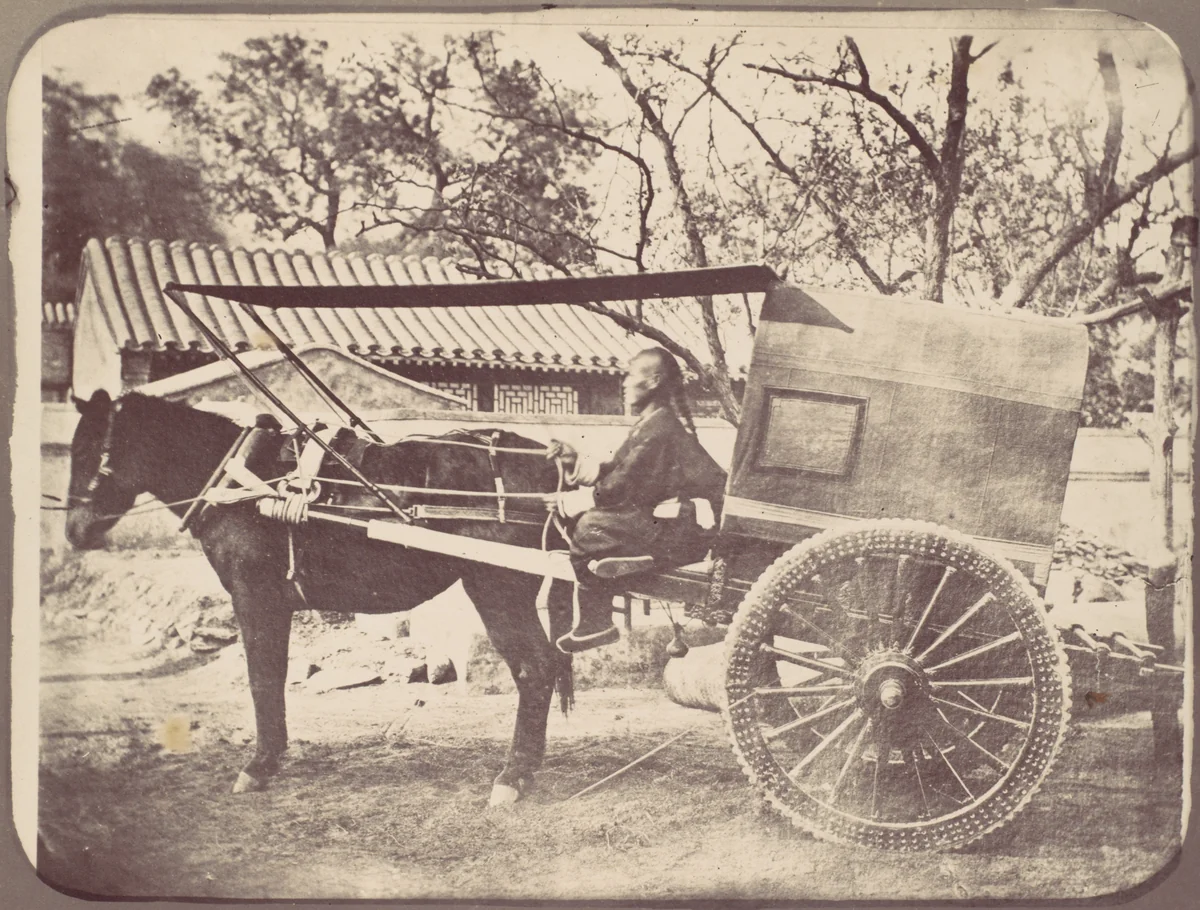 Pekin-car by William Thomas Saunders, photograph, 1867