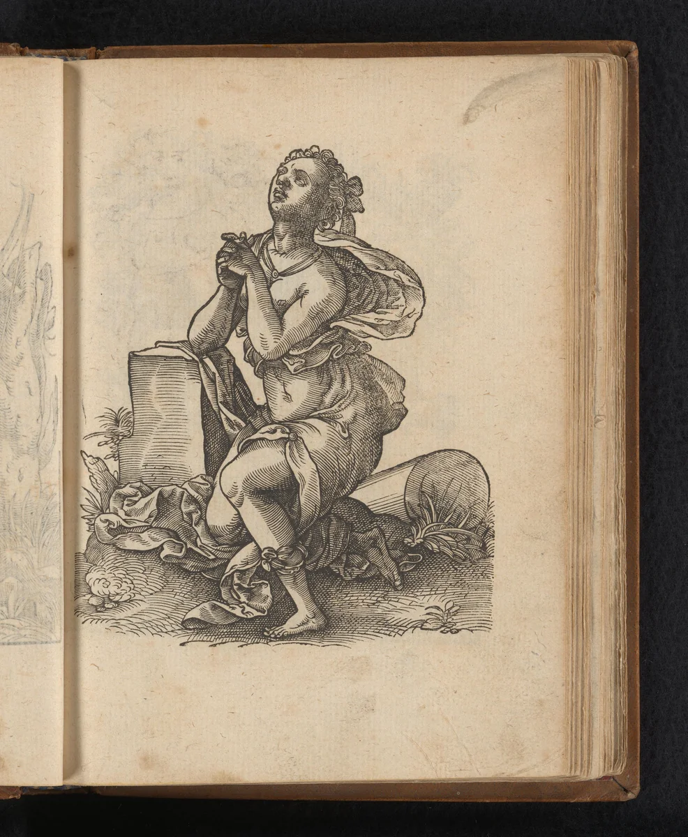 Patientia by Unknown, print, 1578