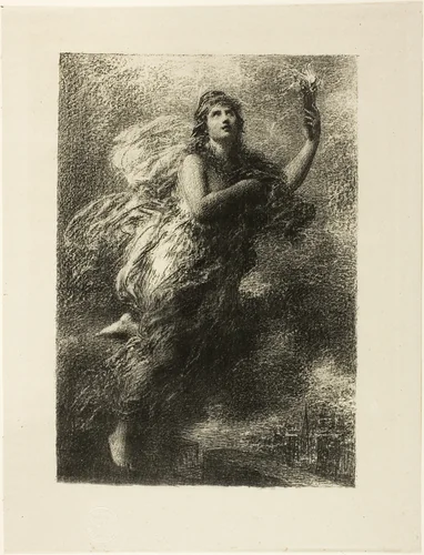 Liberty by Henri Fantin-Latour, print, 1890
