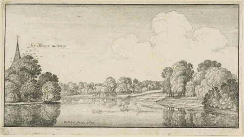 Albury by Wenceslaus Hollar, print, 1645