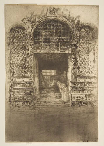 The Doorway by James McNeill Whistler, print, 1879-1880