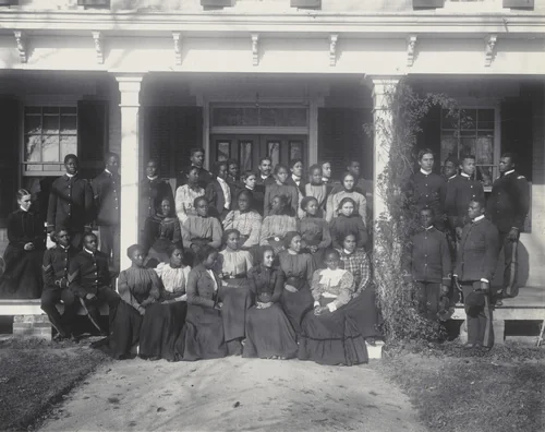 The School Choir. 1900 by Frances Benjamin Johnston, photograph, 1900