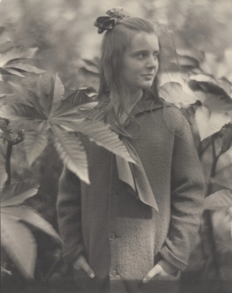 Untitled (Mary Steichen at age 13) by Edward Steichen, photograph, 1917