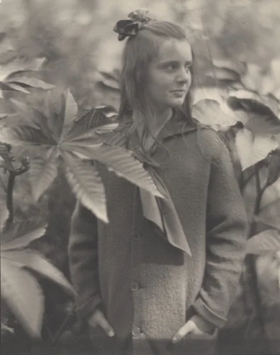 Untitled (Mary Steichen at age 13) by Edward Steichen, photograph, 1917