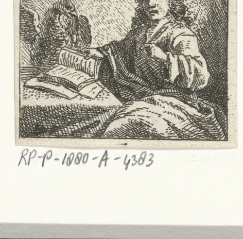 Johannes de evangelist by anonymous, print, 1700-1799