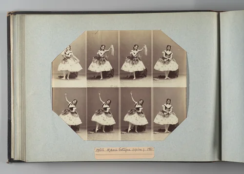 Marie Petipa by André Adolphe-Eugène Disdéri, photograph, 1861