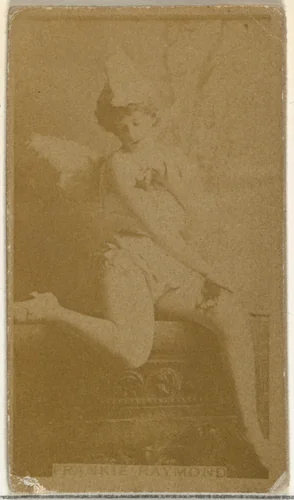 Frankie Raymond, from the Actors and Actresses series (N145-8) issued by Duke Sons & Co. to promote Duke Cigarettes by W. Duke, Sons & Co., photograph, 1890-1895