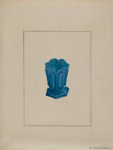 Egg Glass by Raymond Manupelli, index of american design, 1936