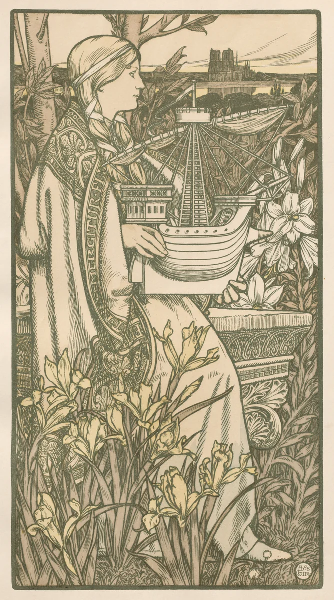 Lutèce by Adolphe Giraldon, book, 1898