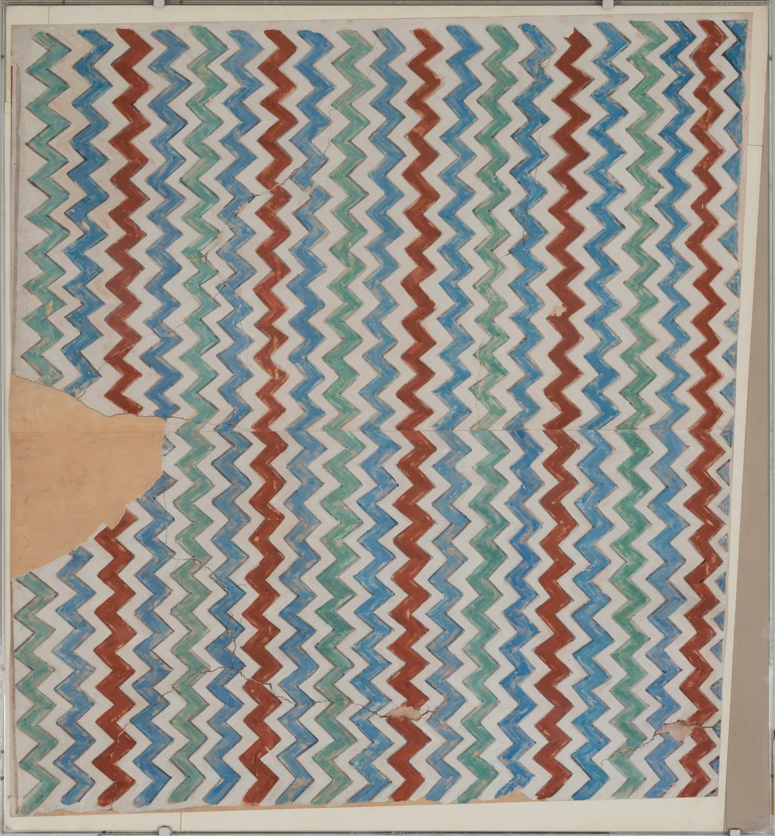 Ceiling in the Center of the Transverse Hall of Nakht's Offering Chapel by Lancelot Crane, artwork, -1410--1370