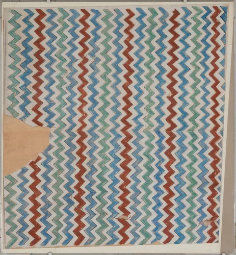 Ceiling in the Center of the Transverse Hall of Nakht's Offering Chapel by Lancelot Crane, artwork, -1410--1370