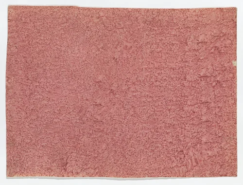 Red paste paper by anonymous, print, 1700-1800