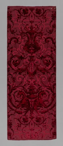 Panel by Mathevon et Bouvard, textile, 1860-1880