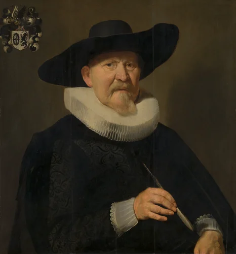 Portrait of a Man, probably Hans van Hogendorp by Thomas de Keyser, painting, 1636