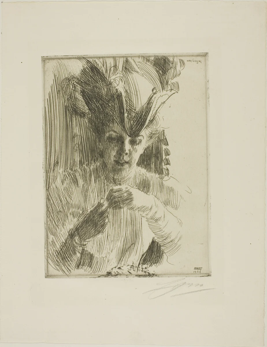 A Ring by Anders Zorn, print, 1906
