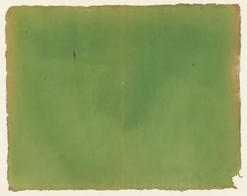 Effen lichtgroen papier by anonymous, other, 1800-1900