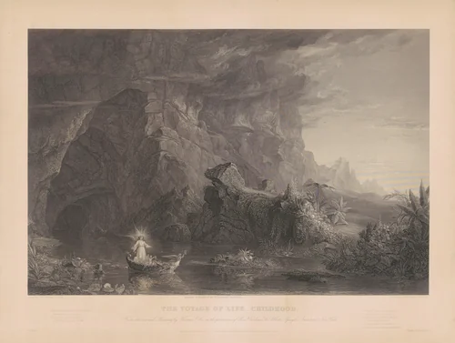The Voyage of Life: Childhood by James Smillie
Thomas Cole
John H. Daniels
Benjamin B. Russell, print, 1850-1860