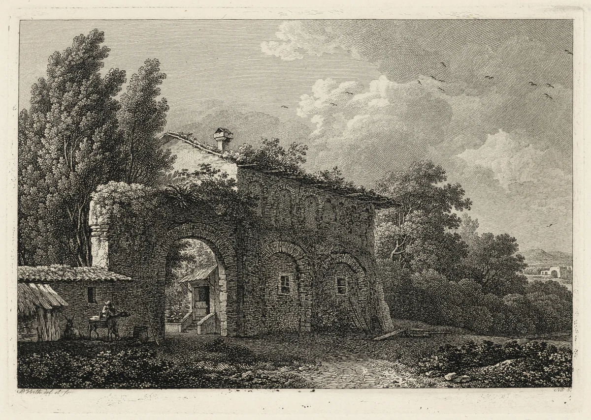 Inn of the Vineyards, Italy by Philipp Veith, portfolio, 1824