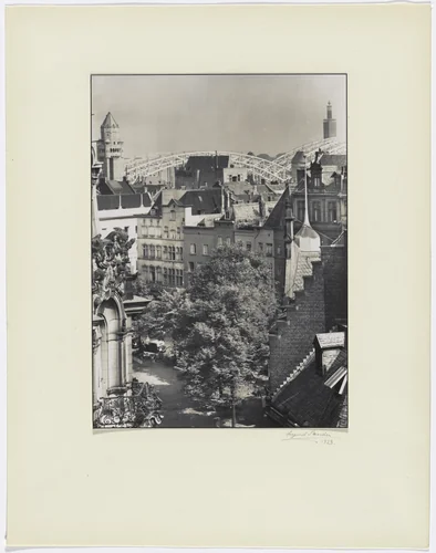 View of the Old City by August Sander, photograph, 1923