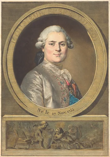Monsieur Frère du Roi (The King's Brother) by Joseph Siffred Duplessis, print, 1789