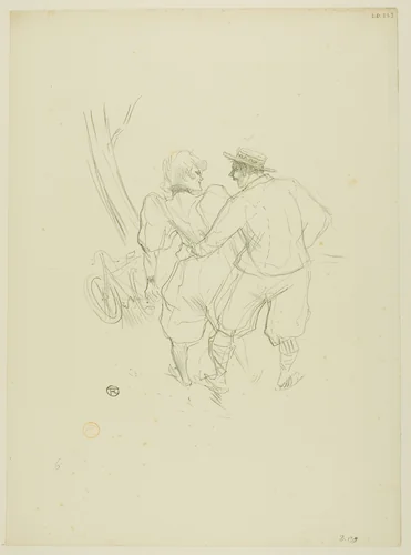 Floréal, from Mélodies de Désiré Dihau by Henri de Toulouse-Lautrec, print, 1895