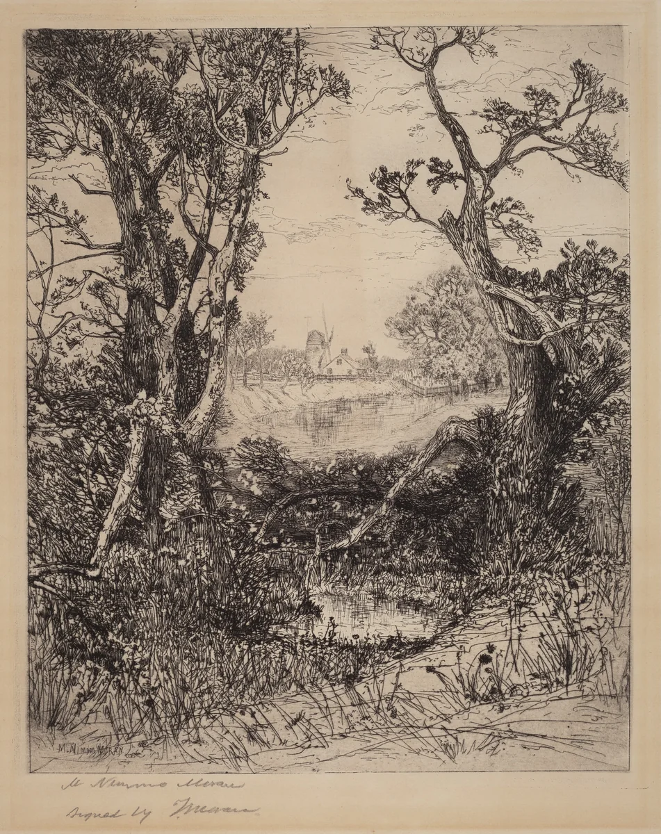Summer—Easthampton by Mary Nimmo Moran, print, 1883