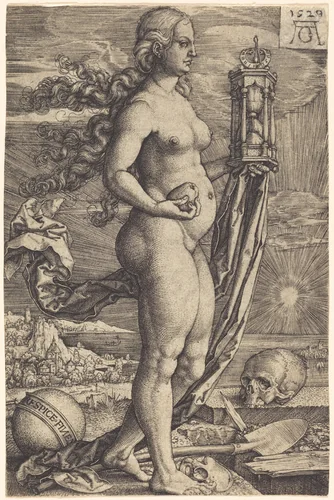 Commemoration of the Dead by Heinrich Aldegrever, print, 1529