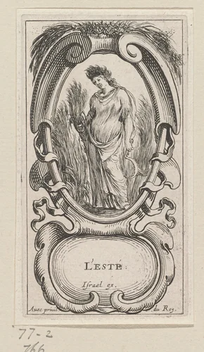 Zomer by Stefano della Bella, print, 1620-1664