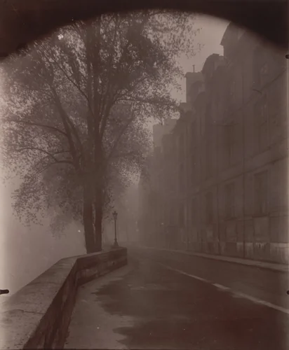 Quai d'Anjou by Eugène Atget, photograph, 1926